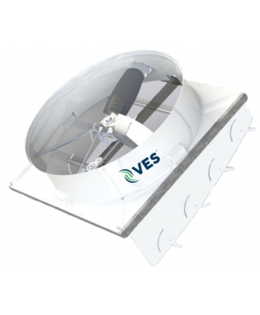 Ventilator VES-Artex ECVair 140 cm cu lame deflectoare ajustabile
