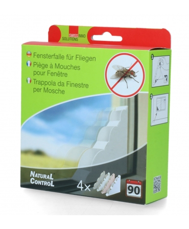 Capcane adezive muste pentru ferestre, Swissinno Window Fly Trap, cutie