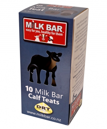 Tetine Milk Bar cu orificiu special pentru alaptare vitei, set 10 buc.