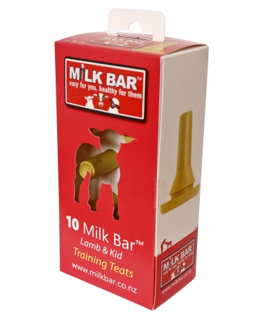 Tetine Milk Bar cu orificiu special, galbene, pentru colostru miei si iezi, set 10 bucati