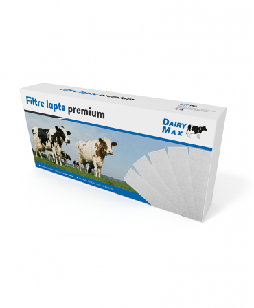 Filtre lapte Dairy MAX, compatibile Dairymaster, Dimensiuni filtre lapte - 150 x 660 mm, 70 g/mp, cutie 200 buc.