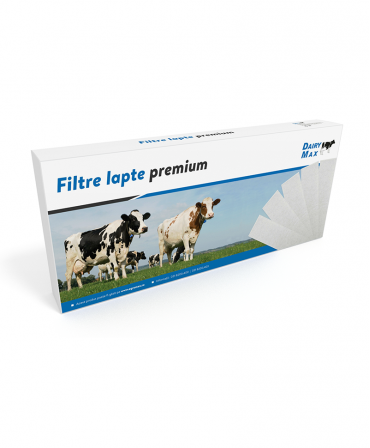 Filtre lapte Dairy MAX, compatibile DeLaval, Dimensiuni filtre lapte - 58 x 620 mm, 70 g/mp, cutie 250 buc.