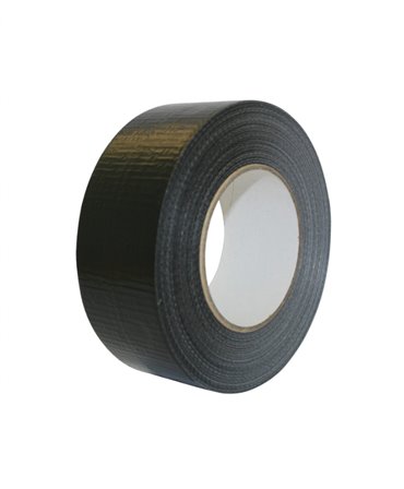 Rola banda adeziva neagra pentru protejarea bandajelor la ongloane, Allredo, 5 cm x 50 m