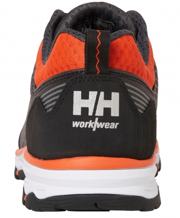 Pantofi protectie Helly Hansen Chelsea Evolution Low Soft Toe, O2, SRC, ESD, negru/portocaliu, spate