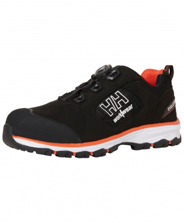 Pantofi protectie Helly Hansen Chelsea Evolution Sandal BOA, S1P, SRC, ESD, negru/portocaliu, din unghi