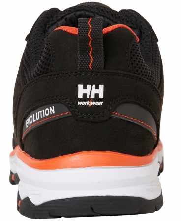 Pantofi protectie Helly Hansen Chelsea Evolution Sandal BOA, S1P, SRC, ESD, negru/portocaliu, din spate