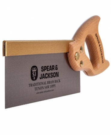 Fierastrau manual universal cu maner lemn, lama 254 mm, 15 TPI, Spear & Jackson Woodworking, profil