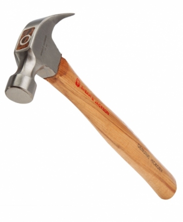 Ciocan tamplar 730 g cu maner lemn de nuc, Spear & Jackson Woodworking, profil
