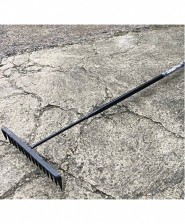 Grebla dreapta Heavy Duty pentru asfalt cu dinti rotunzi din otel carbon, Spear & Jackson Neverbend Professional, produs