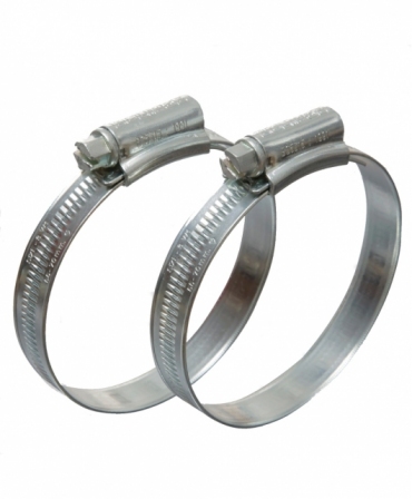 Coliere metalice zincate cu surub, diametru 9,5-12mm, set 10 bucati, Eclipse, produs