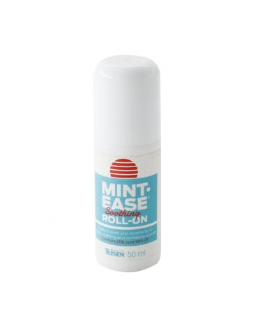 Solutie mentolata cu efect calmant pentru muschi si articulatii, Teisen Mint-Ease, roll-on 50 ml, produs