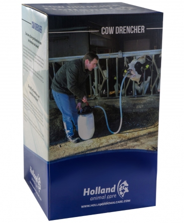 Bidon drench vaci, cu accesorii, Holland Animal Care, 25 litri, cutie