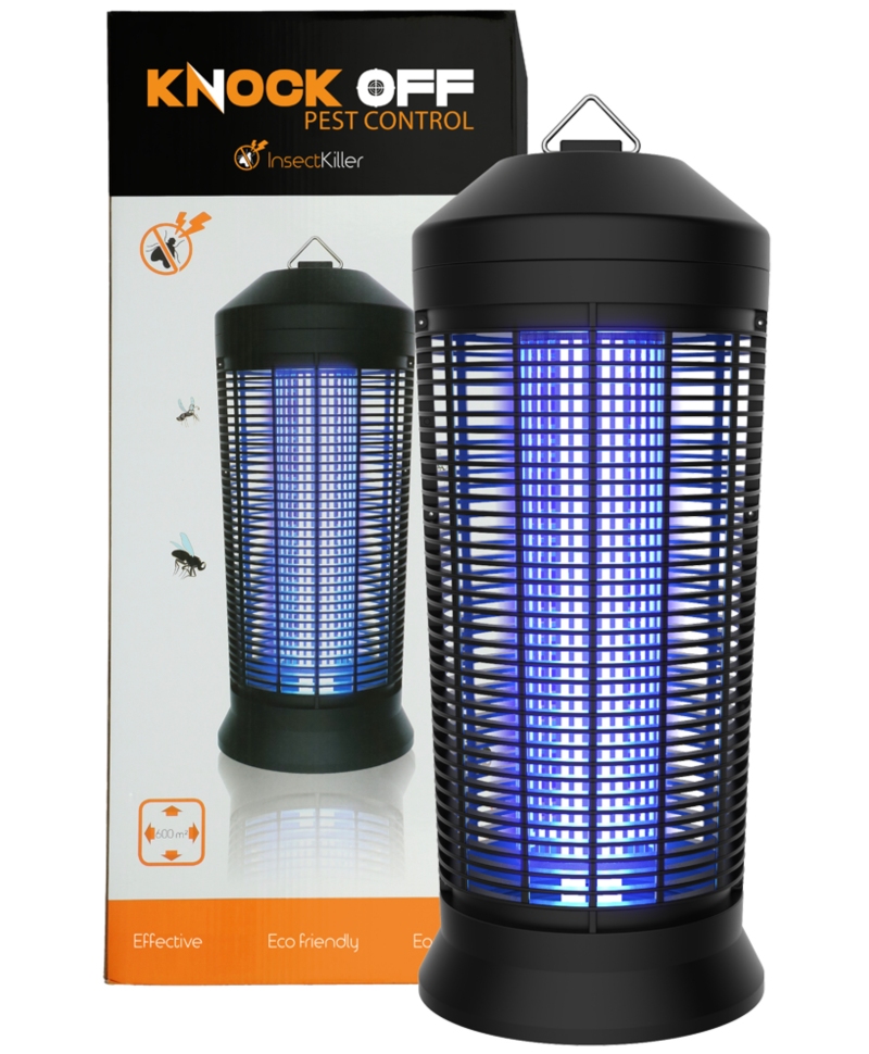 Lampa UV anti-insecte, tip felinar, 36 W, Knock Off
