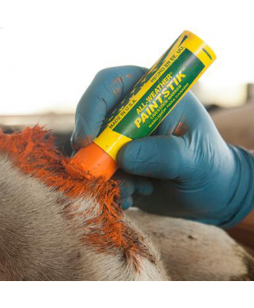 Baton vopsea temporara pentru marcarea animalelor, special pentru perioadele calde, All-Weather Paintstick HC