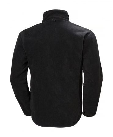 Bluza polar Helly Hansen Manchester Zip Fleece, neagra, spate
