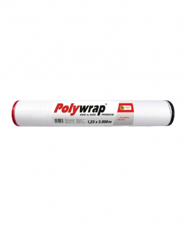Plasa balotat Zill Polywrap Premium, rosu/negru, 1,23 x 3000 m