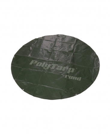 Prelata impermeabila tarpaulin rotunda Zill PolyTarp PE, verde, 210 g/m²