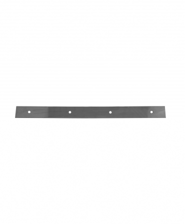 Placa inox pentru fixarea lamelelor flexibile PVC Zill, a doua piesa