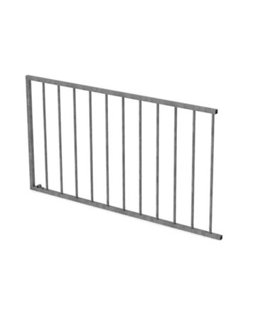 Gard metalic dublu pentru cuseta individuala vitei CalfOTel Small