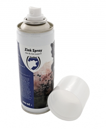 Spray zinc de uz veterinar pentru protectia ranilor, Excellent, tub 200 ml, fara capac