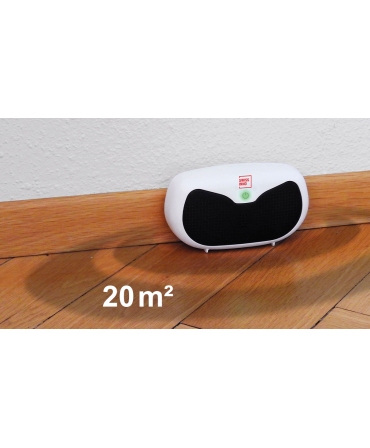 Dispozitiv cu ultrasunete pentru alungarea rozatoarelor, Swissinno Battery, 20 mp, in casa