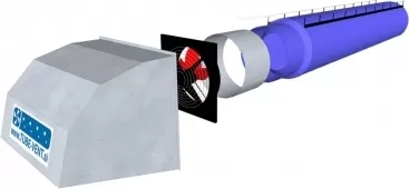 Sistem ventilatie cu maneca tubulara, TUBE-VENT