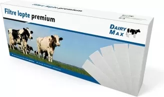 Filtre lapte Dairy MAX, compatibile Fullwood, Dimensiuni filtre lapte - 58 x 520 mm, 75 g/mp, cutie 200 buc.