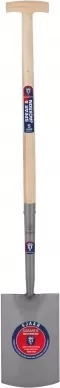 Cazma cu lama din otel, 284 x 179 mm, coada de lemn, maner T lemn, Spear & Jackson Neverbend