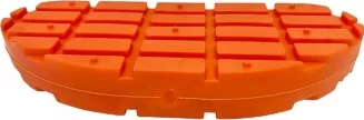 Sabot plastic dur pentru ongloane, TP, portocaliu, XXL 125 mm