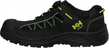 Pantofi protectie Helly Hansen Alna Mesh BOA, S3, negru/galben, din profil