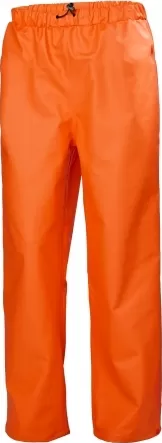 Pantaloni de lucru Helly Hansen Gale Rain, impermeabili, portocalii, fata