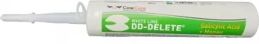 Pasta acid salicilic pentru ingrijirea ongloanelor, CowCare DD-Delete White, cartus 300 ml, cu cartus