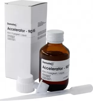 Accelerator lichid pentru kitul de tratament ongloane Demotec 95, 80 ml, produs