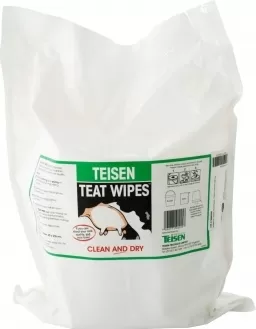 Servetele umede pentru dezinfectia mameloanelor Teisen Teat Wipes, rezerva 600 bucati, produs
