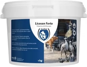 Supliment alimentar pentru animale, Excellent Licosan Forte, galeata 1 kg