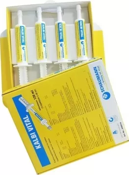 Pasta cu imunoglobuline si probiotice pentru vitei, Schaumann Kalbi Vital, cutie 4 seringi x 30 ml