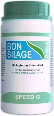 Inoculant cu perioada redusa de maturare pentru silozuri de iarba si trifoi, Schaumann Bonsilage Speed G, cutie 100 g