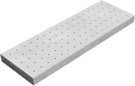 Gratar beton pentru asternut paie, Cobefa Straw, H18